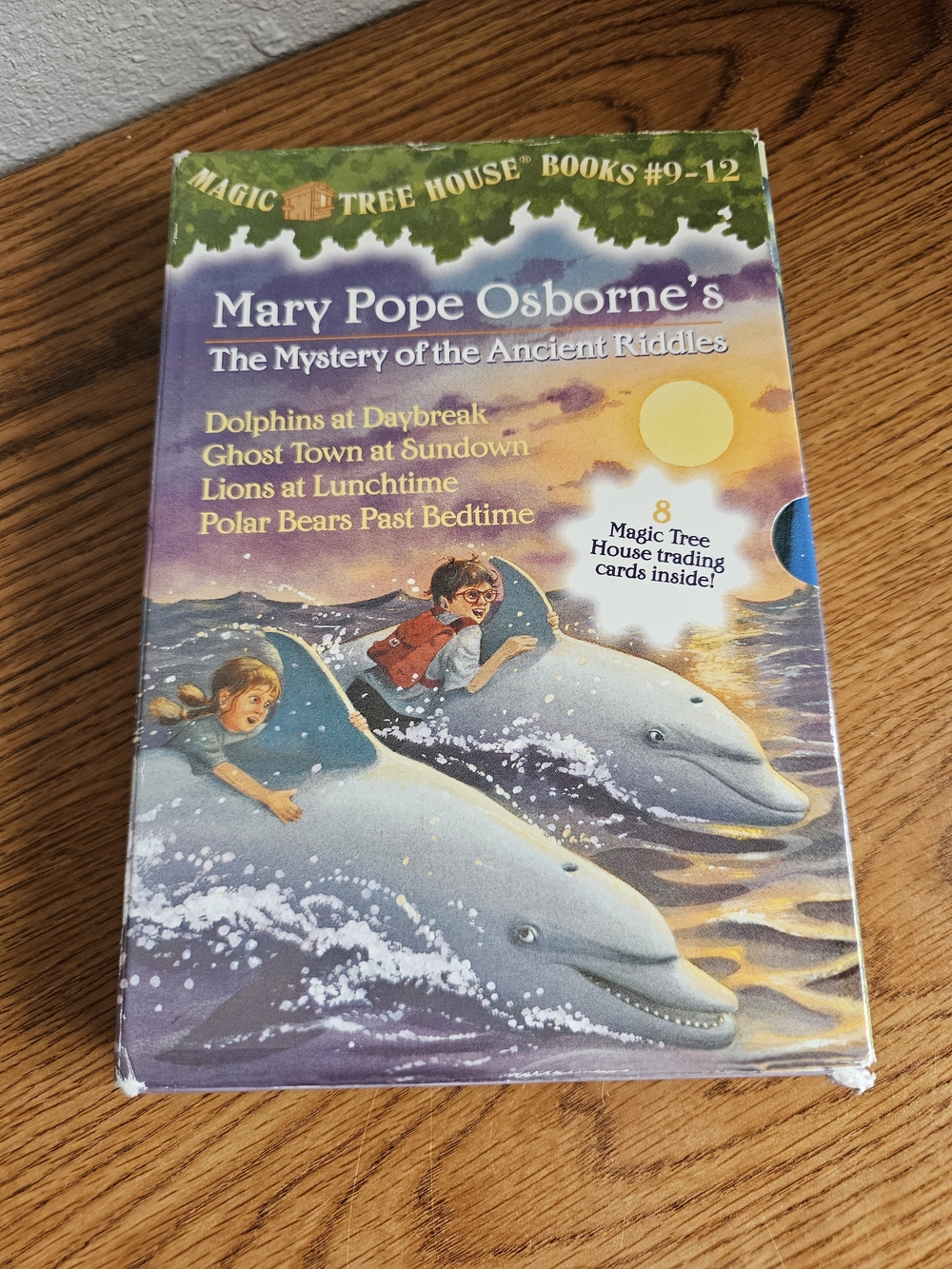 4 Magic Treehouse Books 9-12 Dolphin Ghost Town Lions Polar Bears Kids Paperback